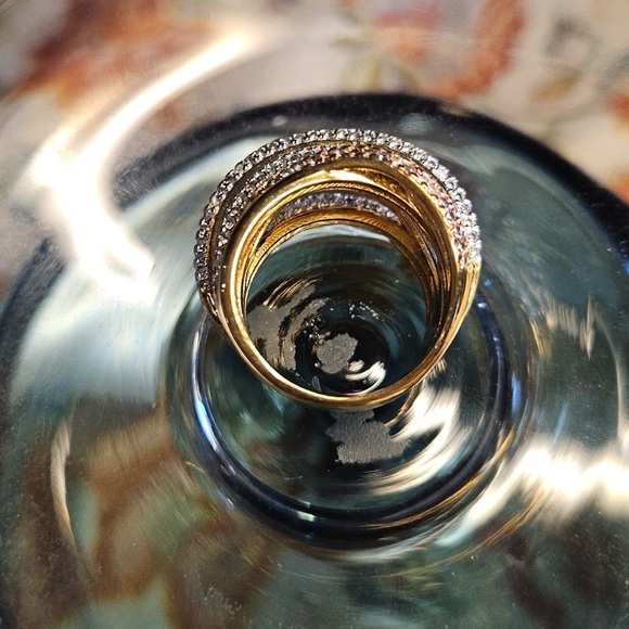 HSN VICTORIA WIECK  BAND RING  SIZE 7 NEW - Picture 4 of 6